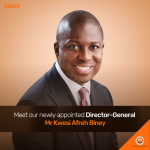 Meet our newly appointed Director-General, Mr. Kwesi Afreh Biney